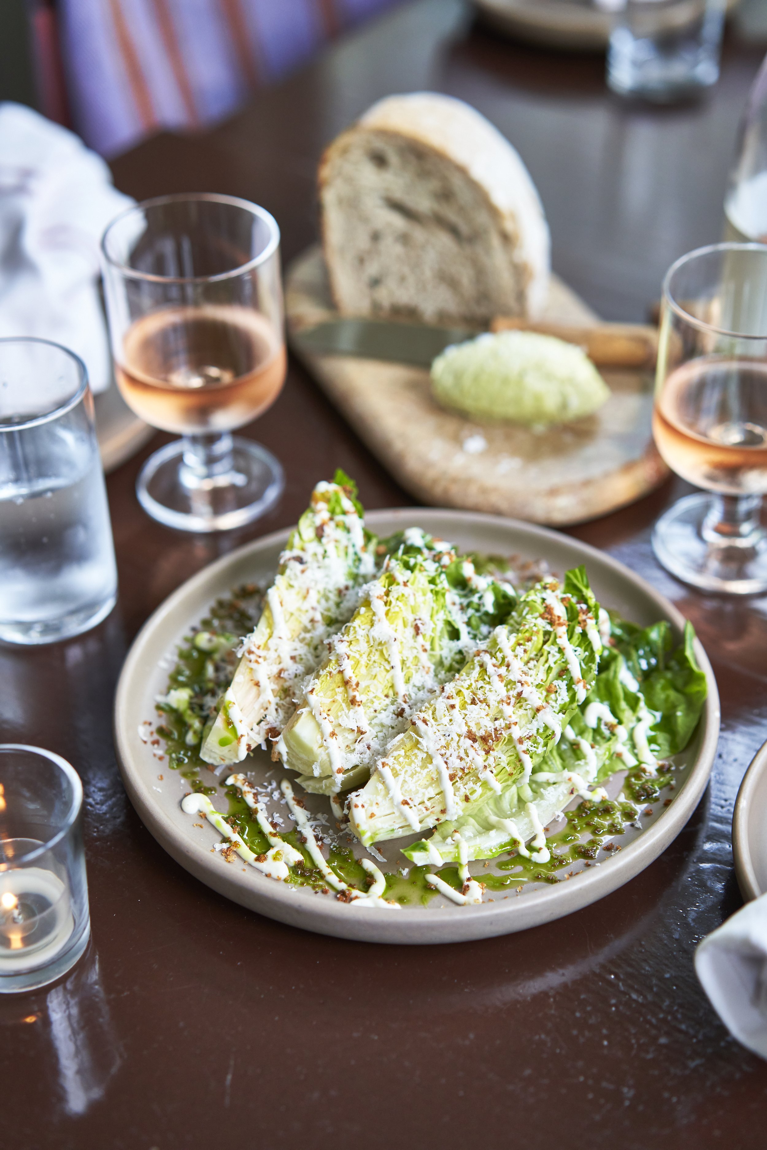 Grilled Caesar Salad
