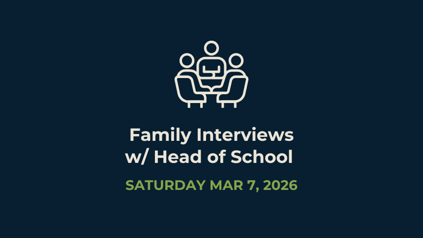 Family Interviews with Head of School
