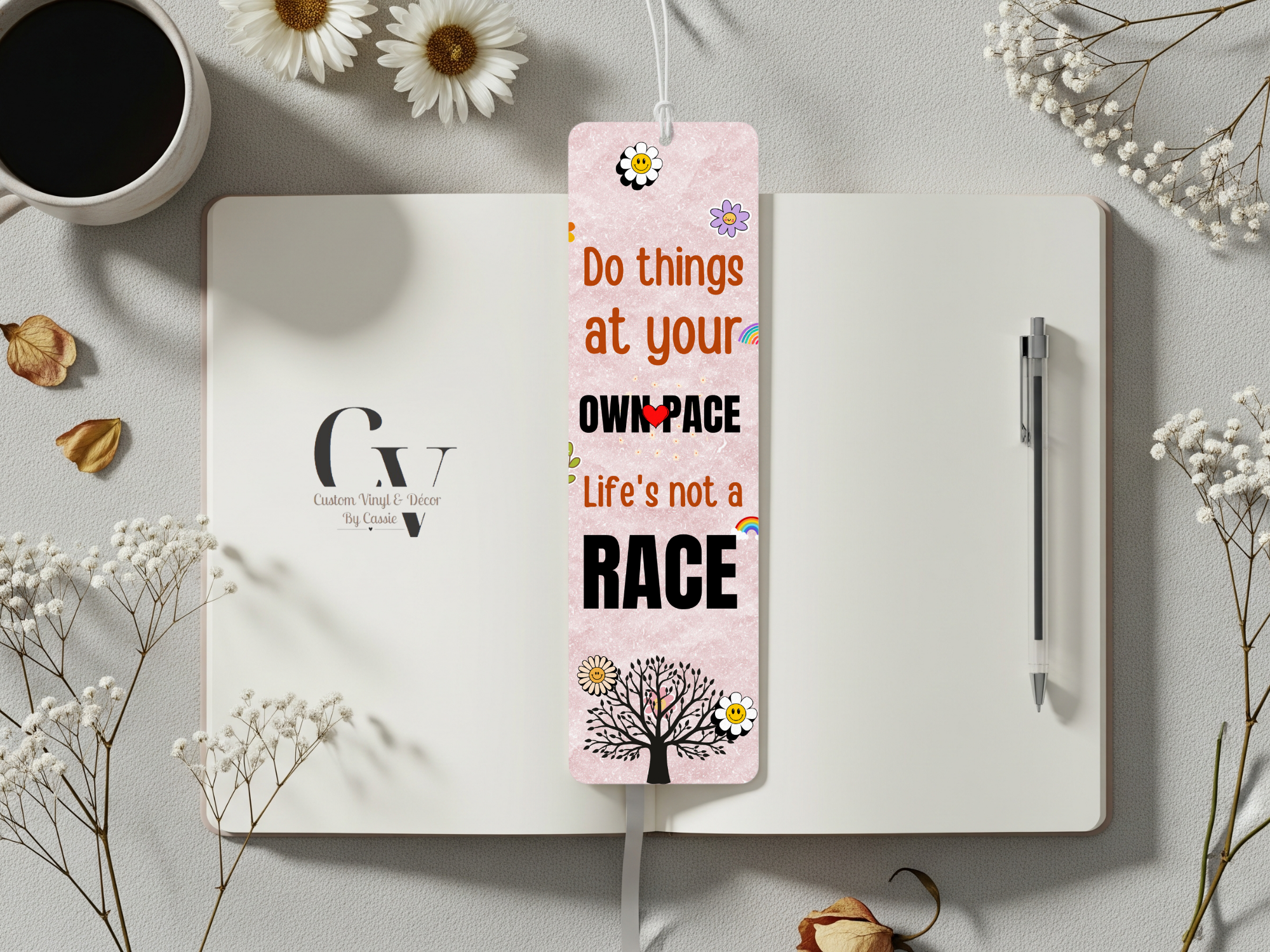 Life's Not A Race Bookmark