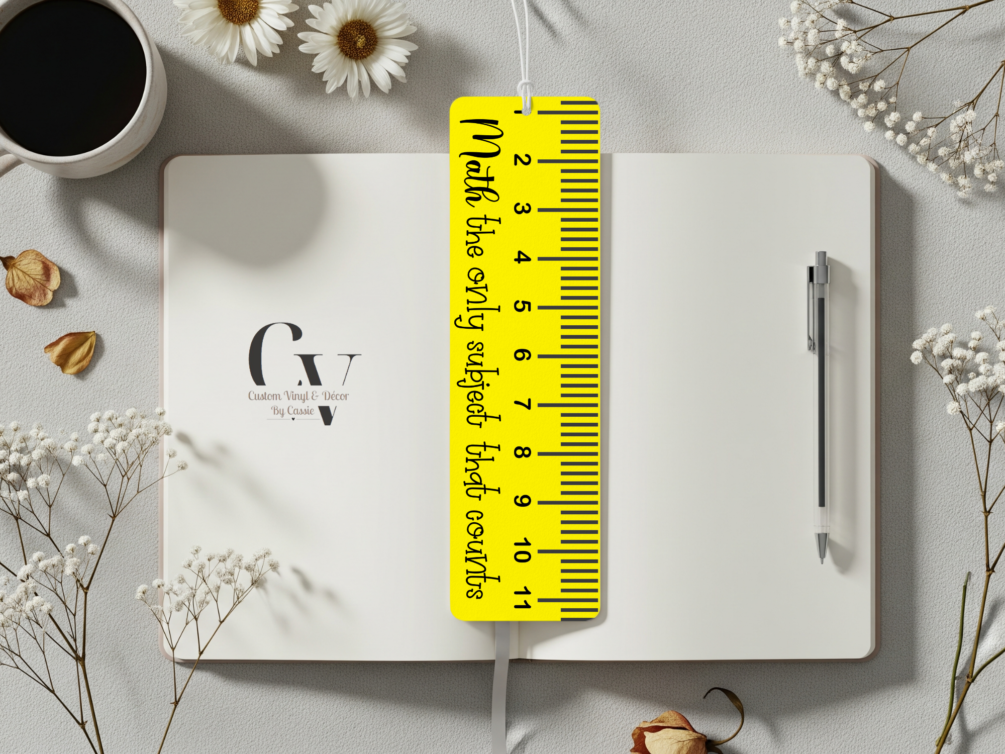Math Ruler Bookmark