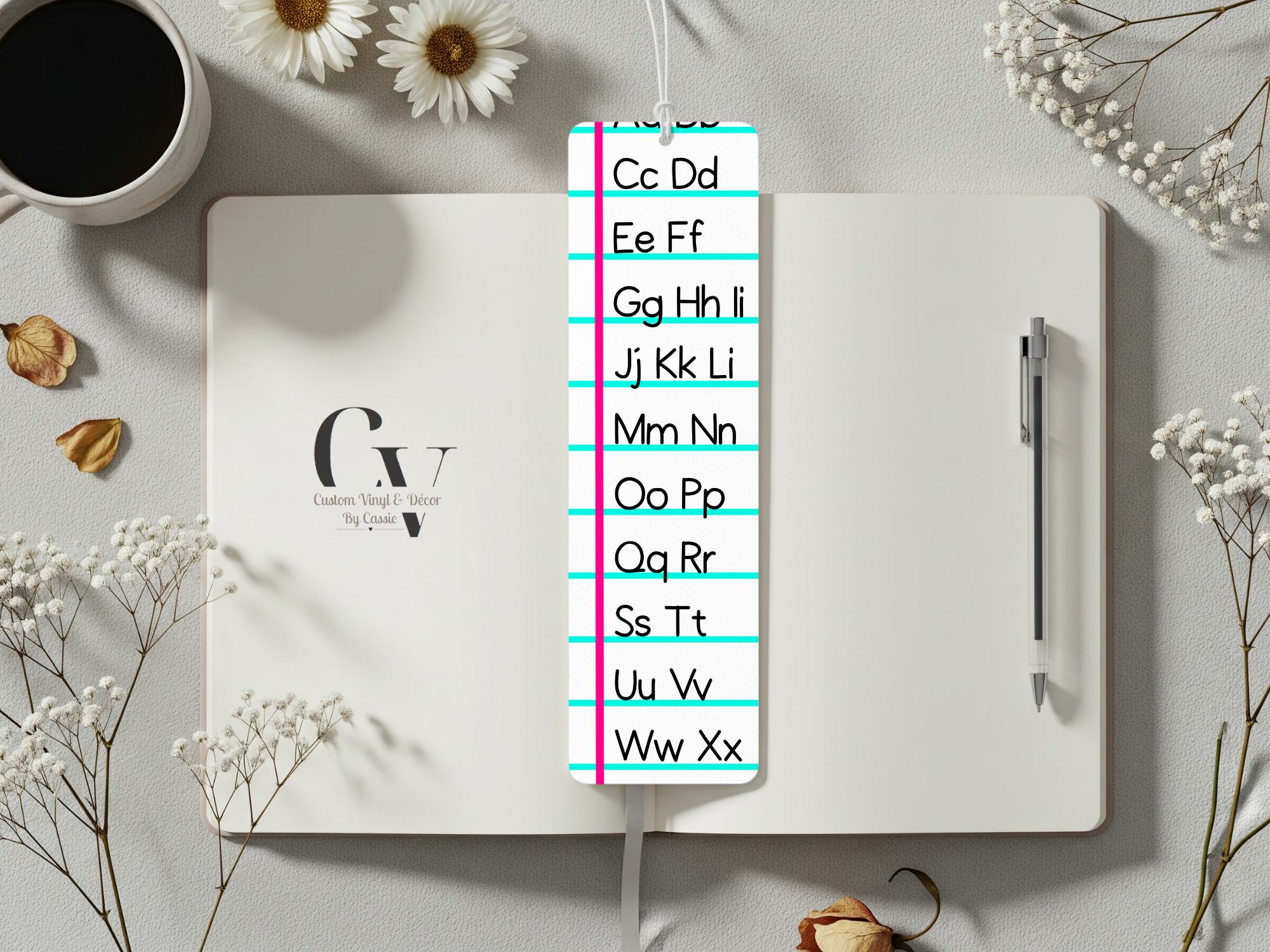 Alphabet Bookmark