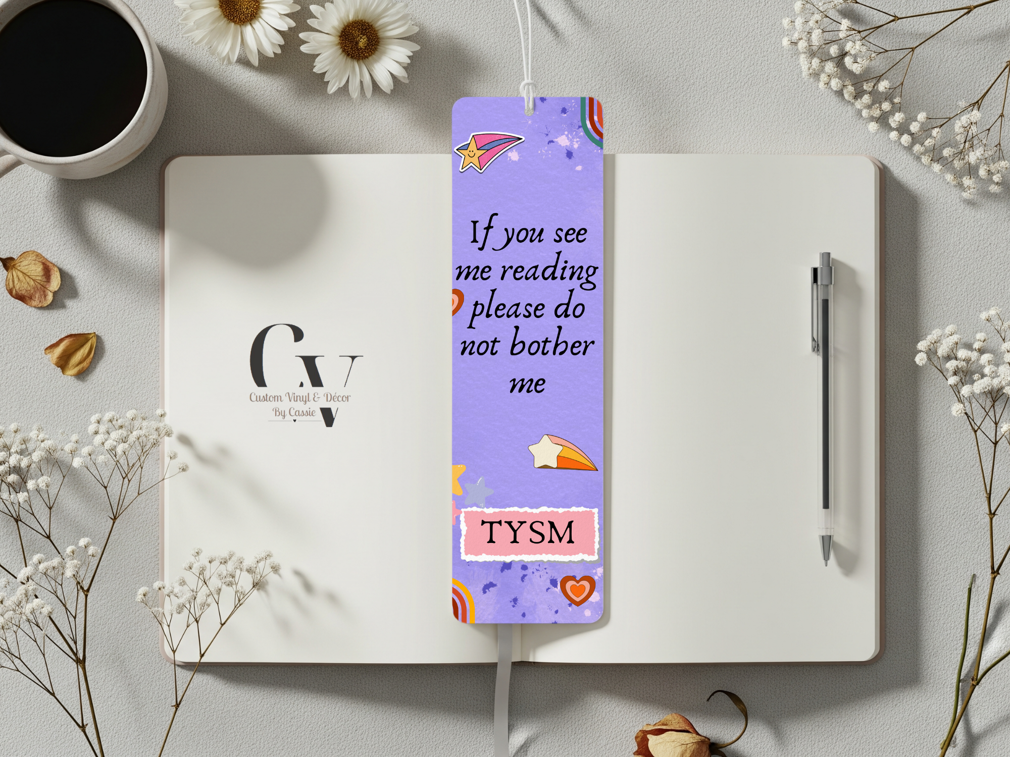 Please Don't Bother Me Bookmark