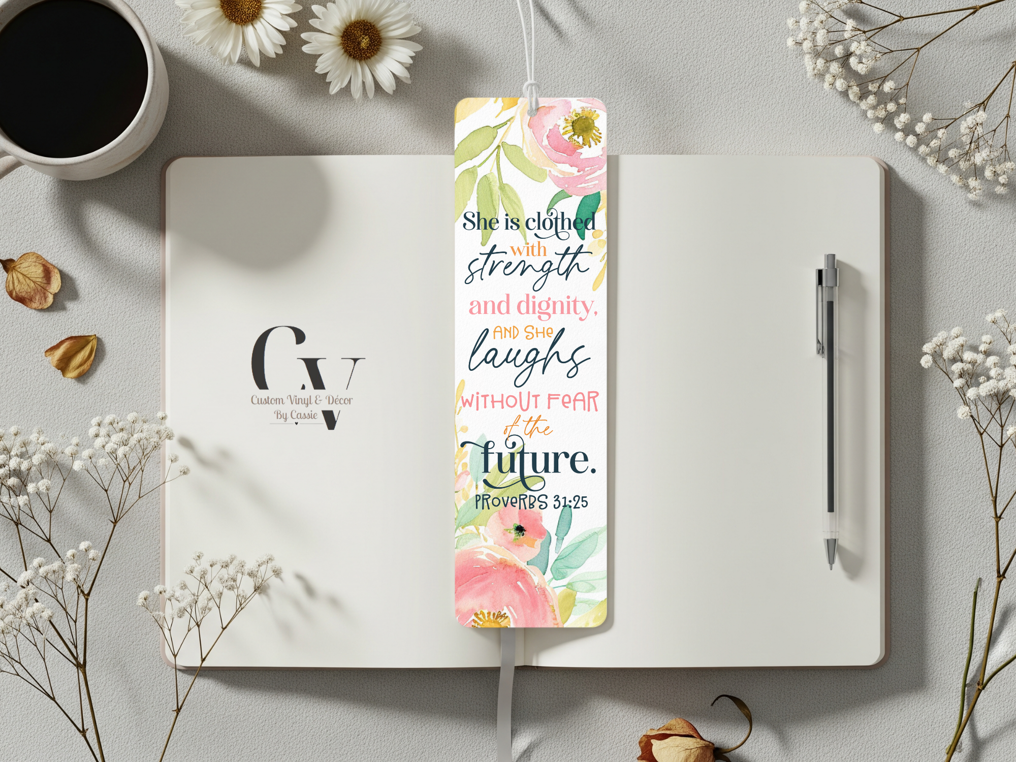 She Is Clothed Bookmark