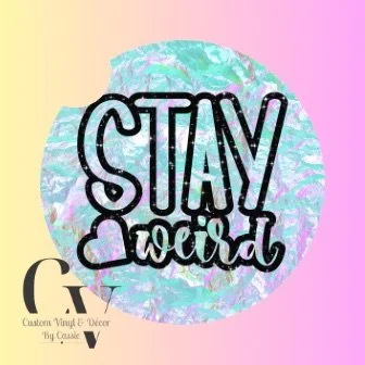 Stay Weird Car Coaster Set