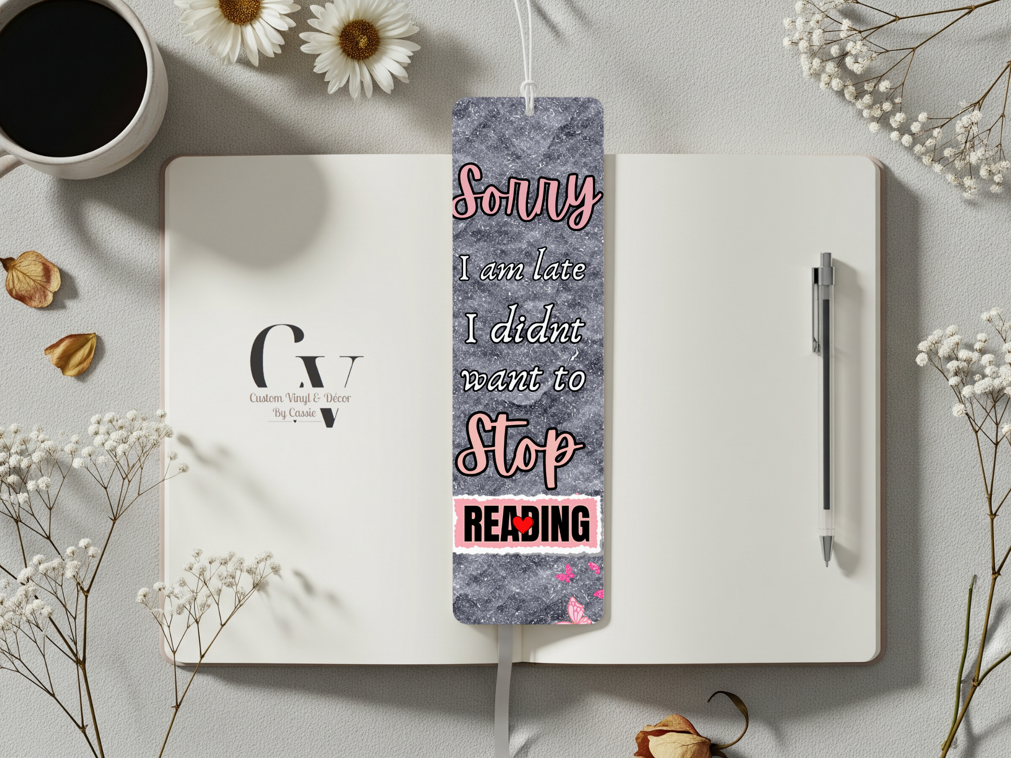 I Didn't Want To Stop Reading Bookmark