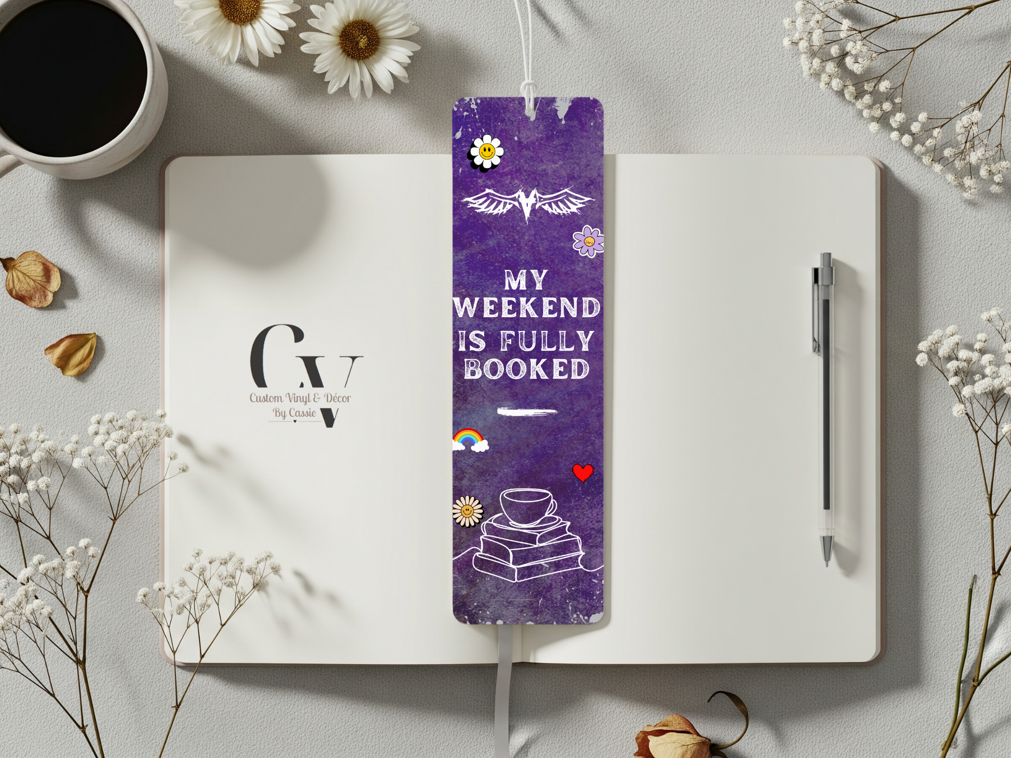 Weekend Is Fully Booked Bookmark