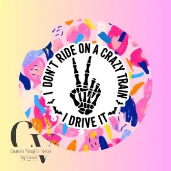 Crazy Train Car Coaster Set