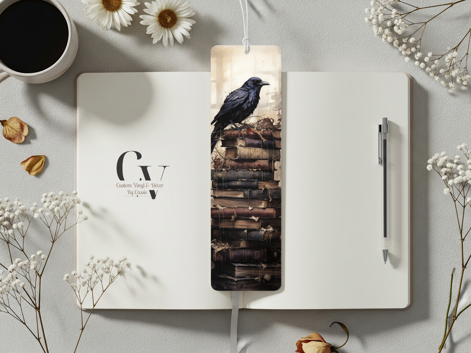 Raven Bookmark