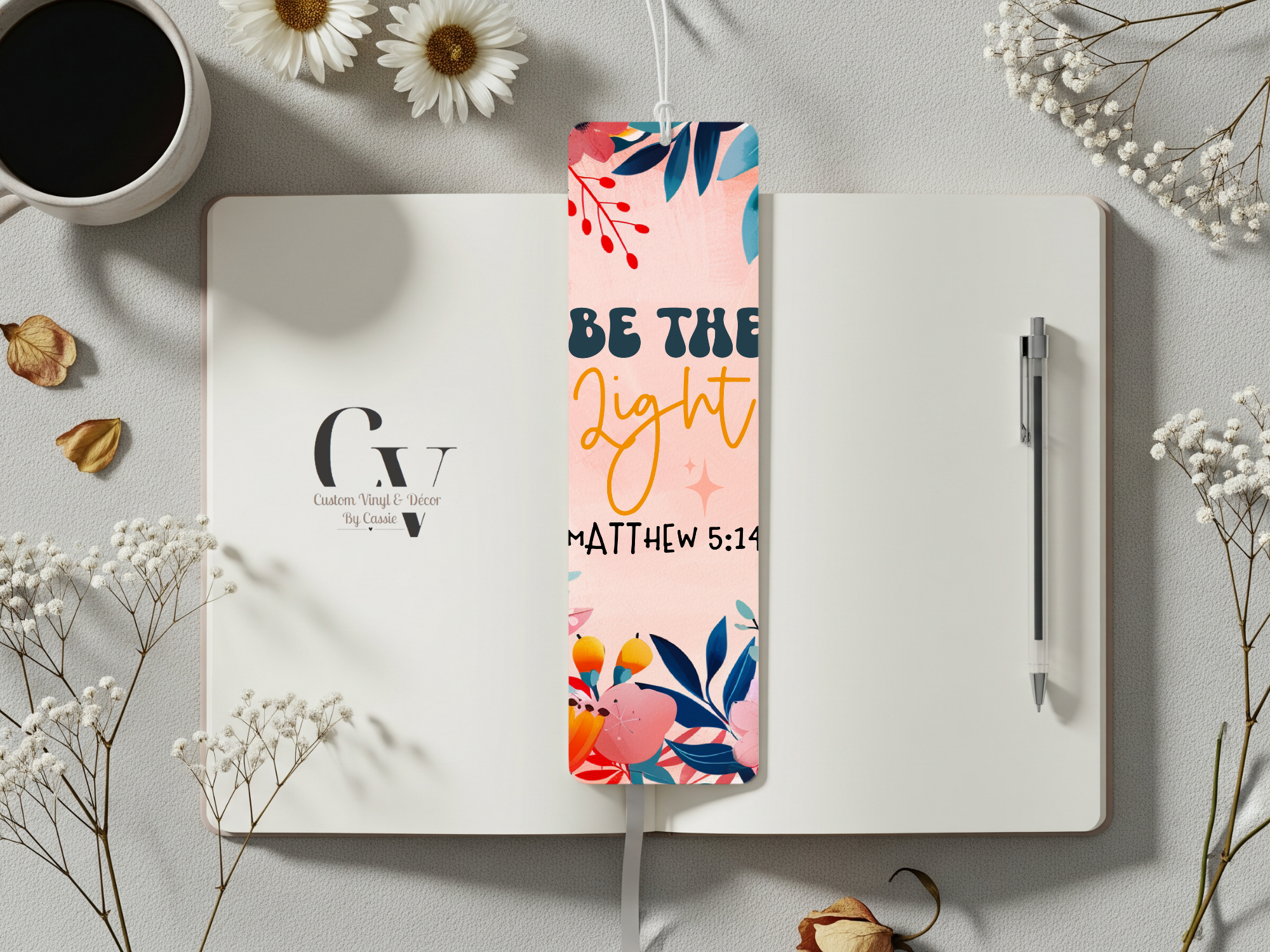 Be The Light Bookmark
