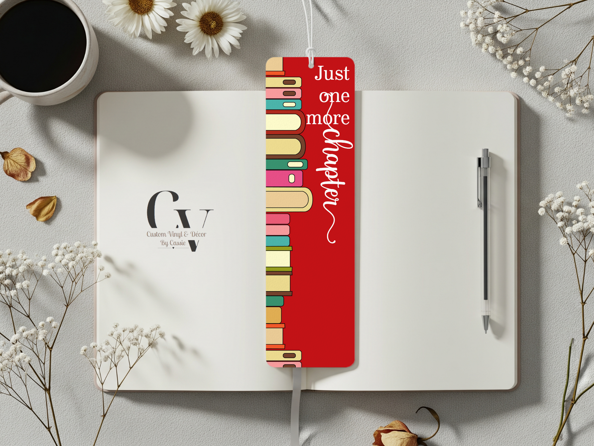 One More Chapter Bookmark