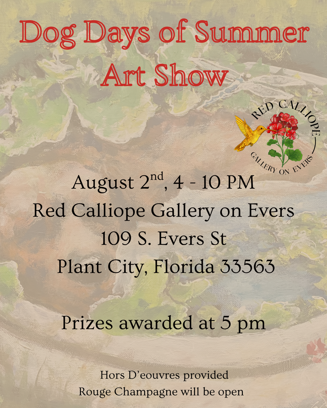 Dog Days of Summer Exhibit
