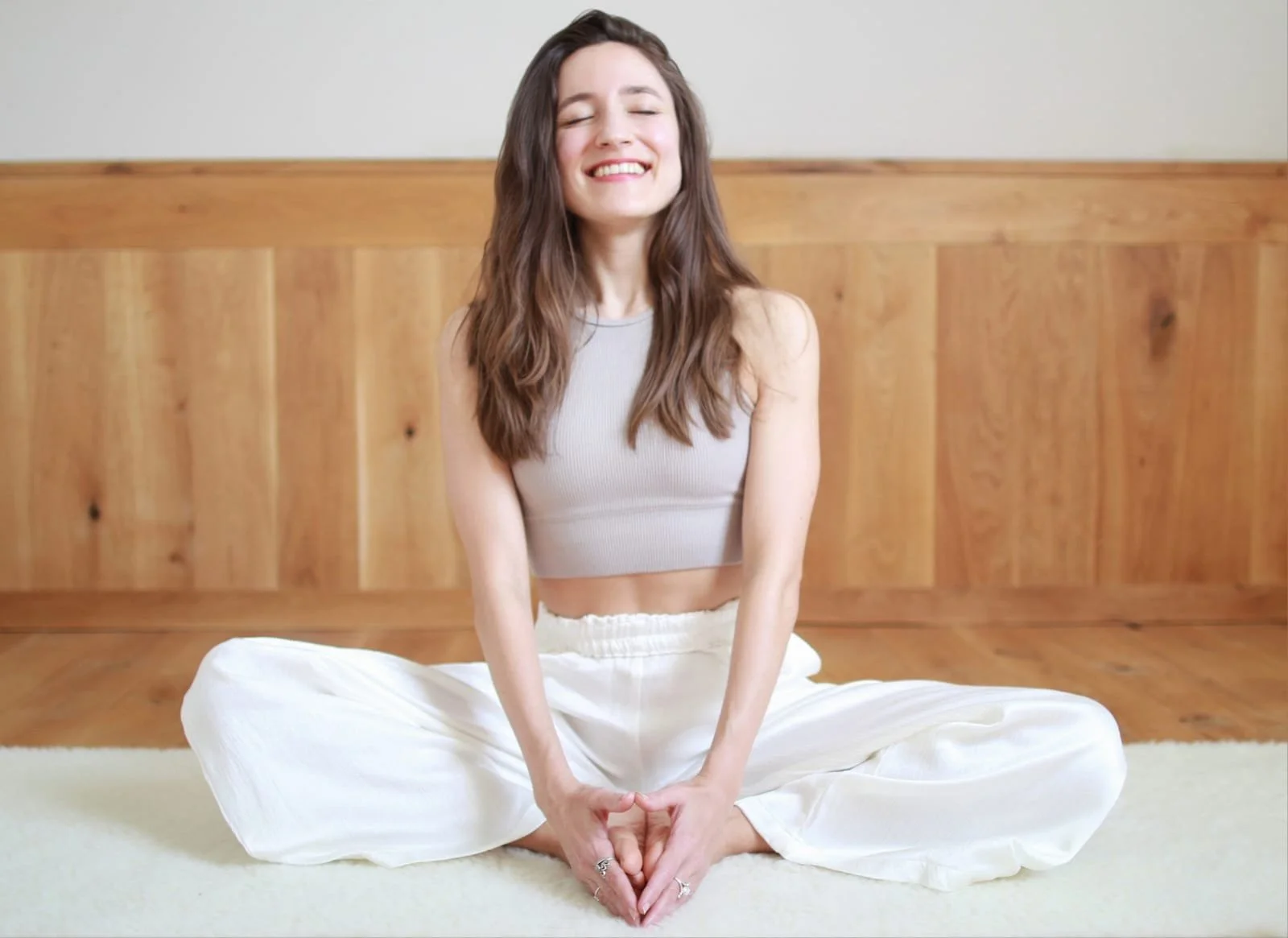 Catherine Mestach, oprichtster en yogalerares bij Power Mind Yoga