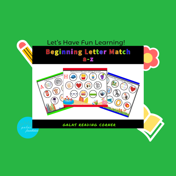 Beginning Letter Sound Match