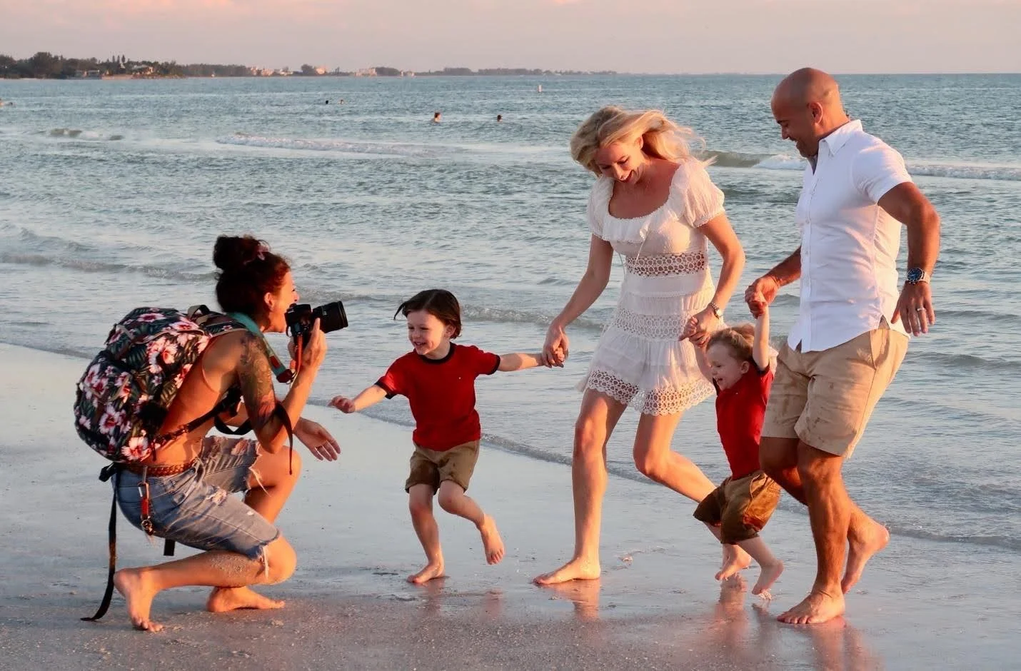 Siesta Key Beach, Family Portrait