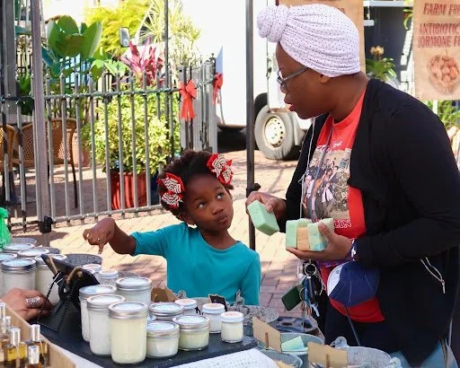 Sarasota Farmers Market, Soap Stall