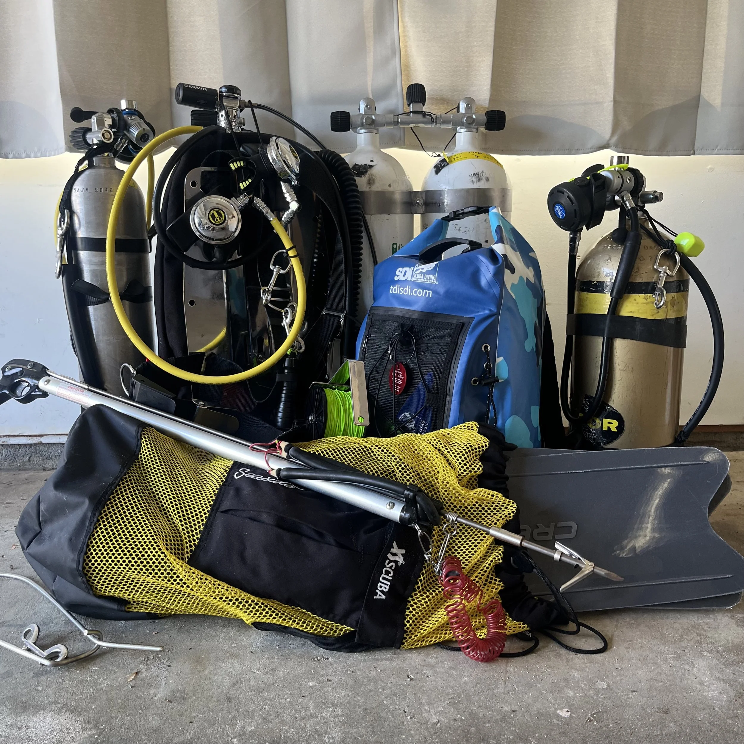 Ben’s PreDIVE Equipment Checklist