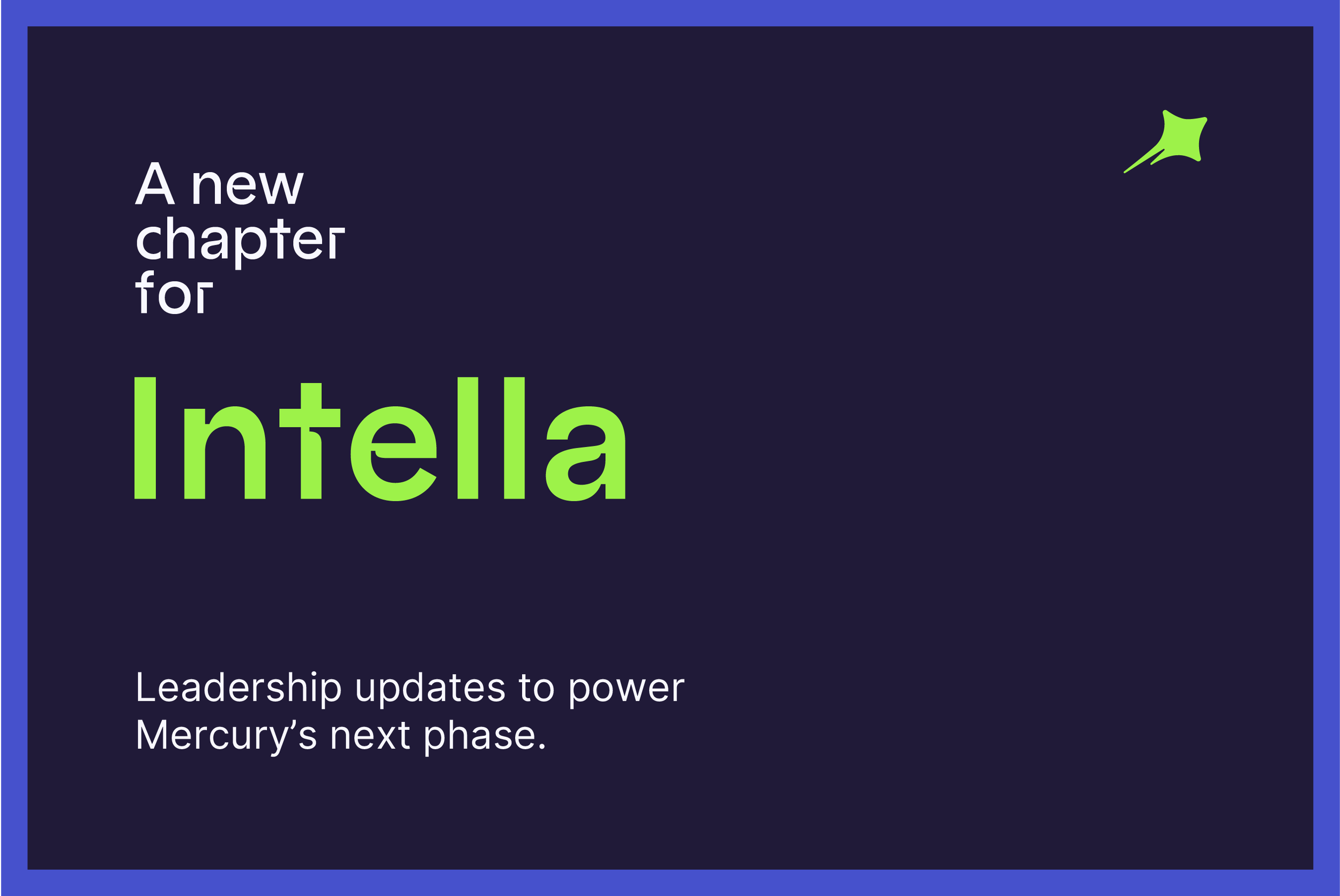 A New Chapter for Intella