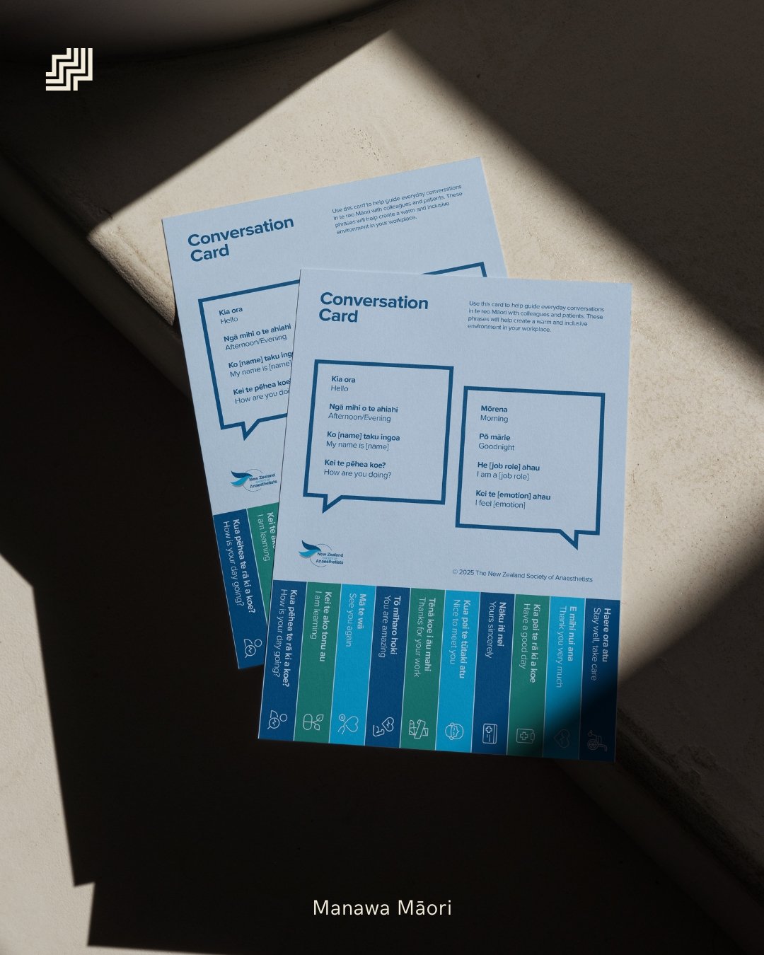 Our latest project with the New Zealand Society of Anaesthetists is officially live, and we couldn't be more excited to share it with the world 🌱 

When organisations ask us how they can support their members' reo journey in practical ways, we think