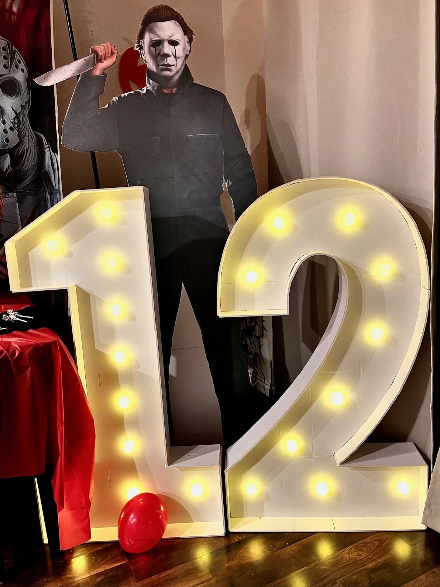 Marquee Numbers rental, 4ft marquee numbers for rent
