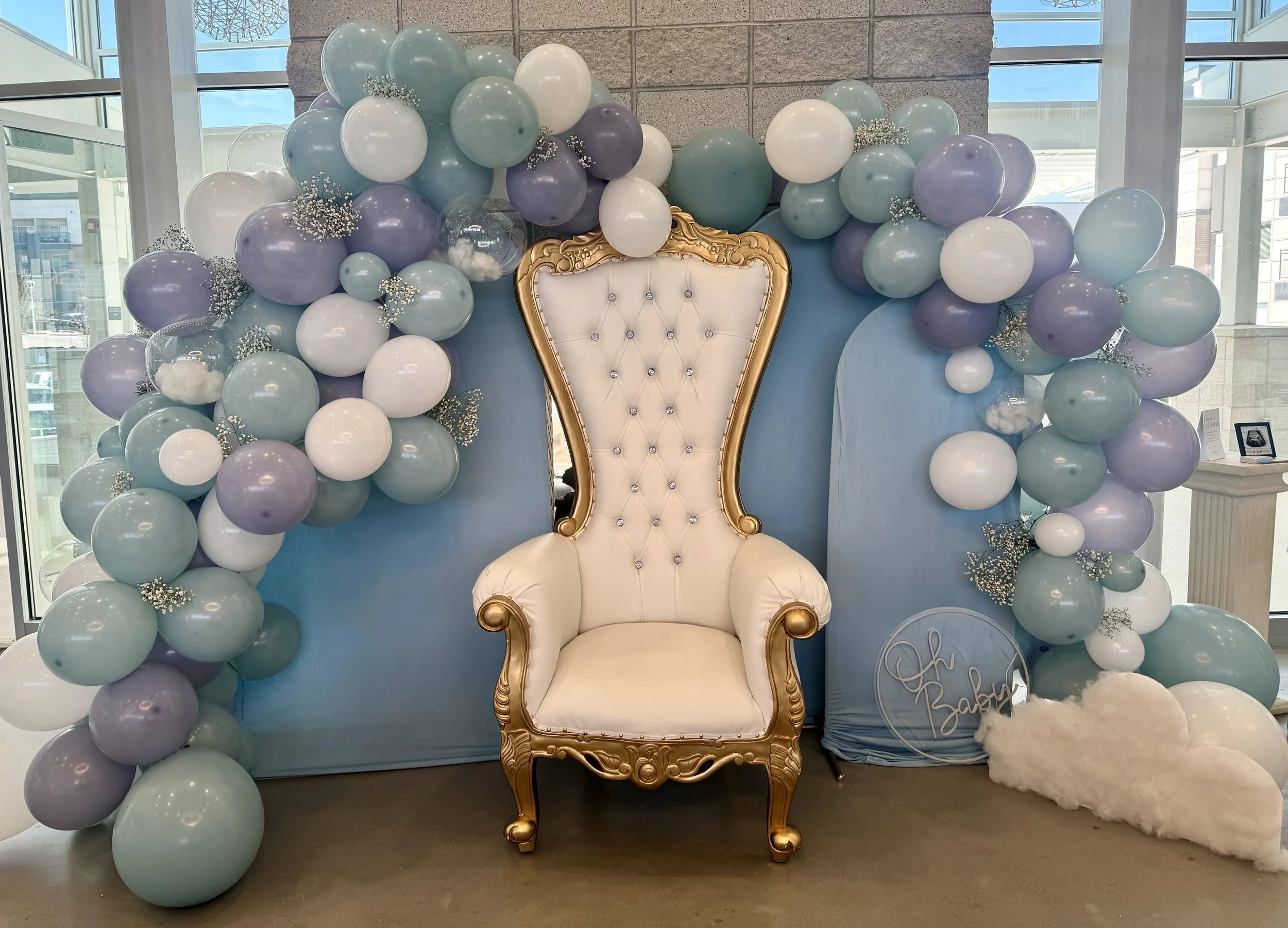 Throne chair rental Slc