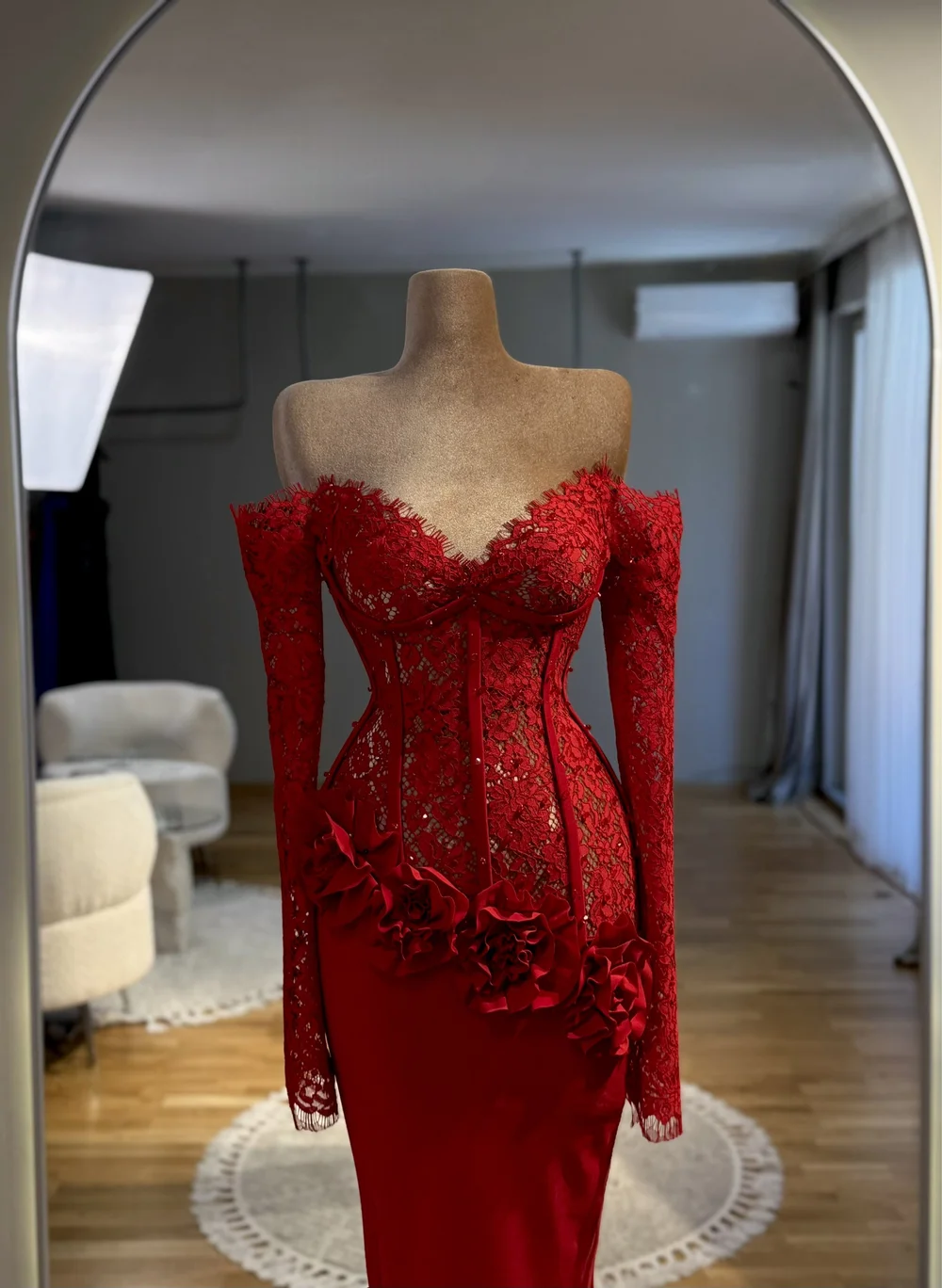 open lace back dress Siren Satin Mini Dress