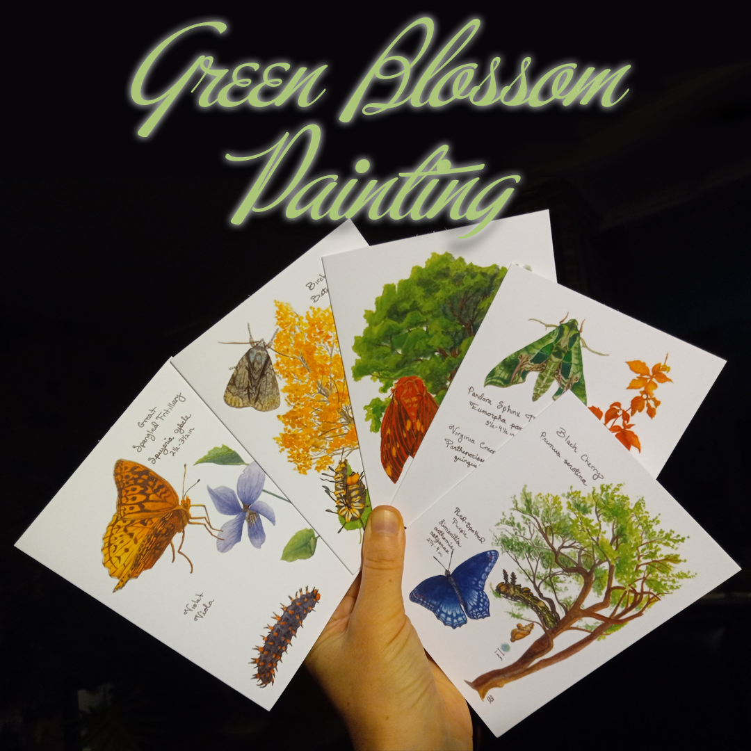 Green Blossom Painting<span class="pts"><br>Daisy Hebb</span>