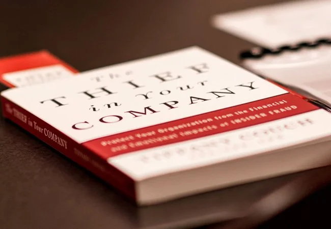 Image of the book "the thief in your company"