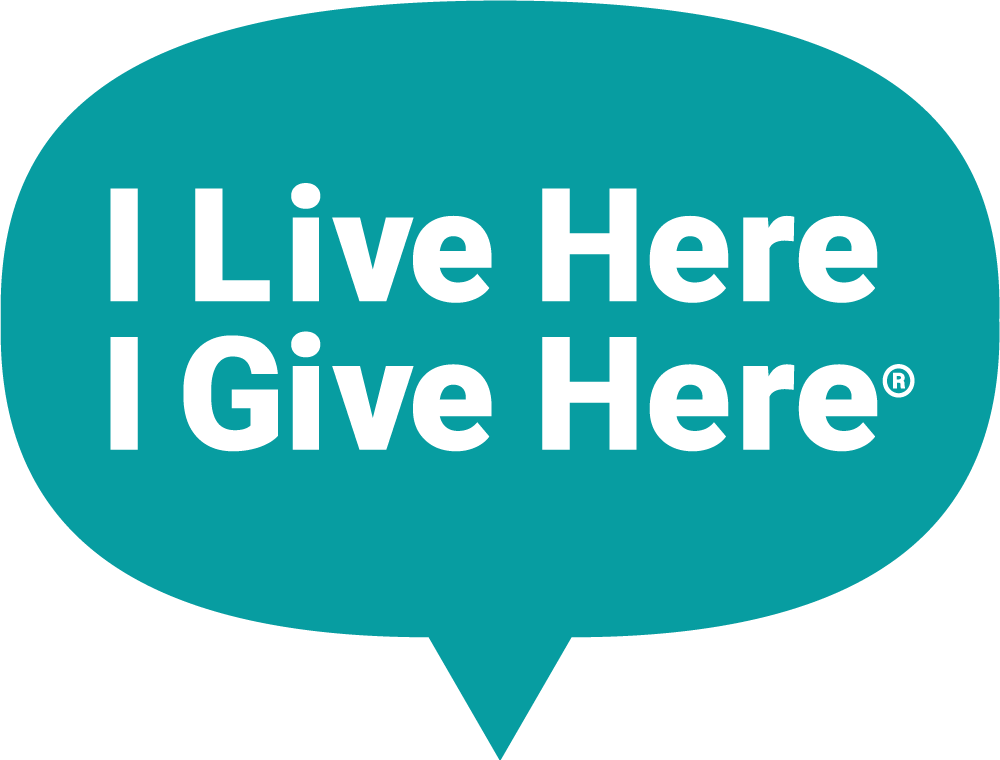 I Live Here I Give Here logo