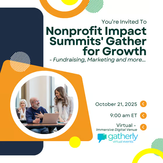 Nonprofit Impact Summit’s Gather for Growth