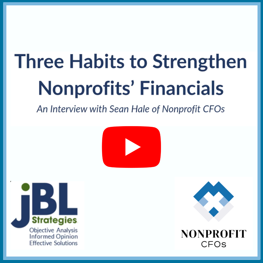 Three Habits to Strengthen Nonprofits’ Financials