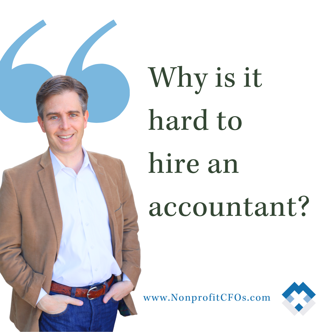 Why is it hard to hire an accountant?