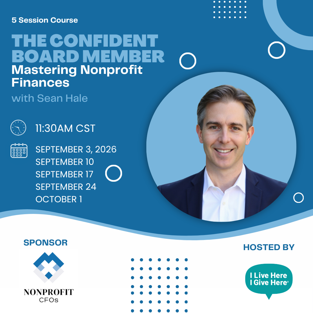 The Confident Board Member: Mastering Nonprofit Finances