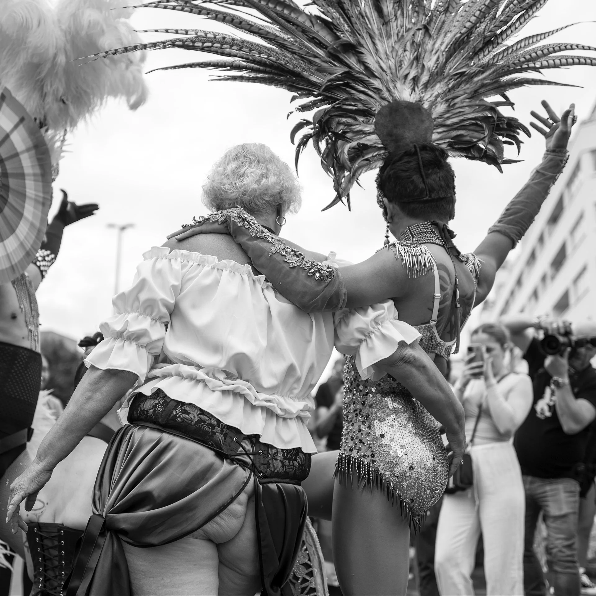 Participants Pride parade Berlin LGBTQ community