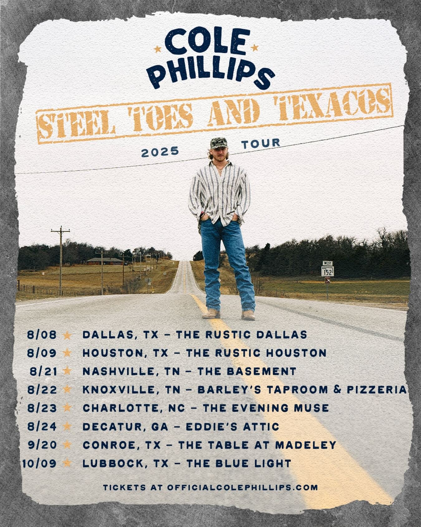 Howdy y&rsquo;all! Got some new headline dates coming up! We&rsquo;d absolutely love to see y&rsquo;all there! Tickets are available now at the link in my bio