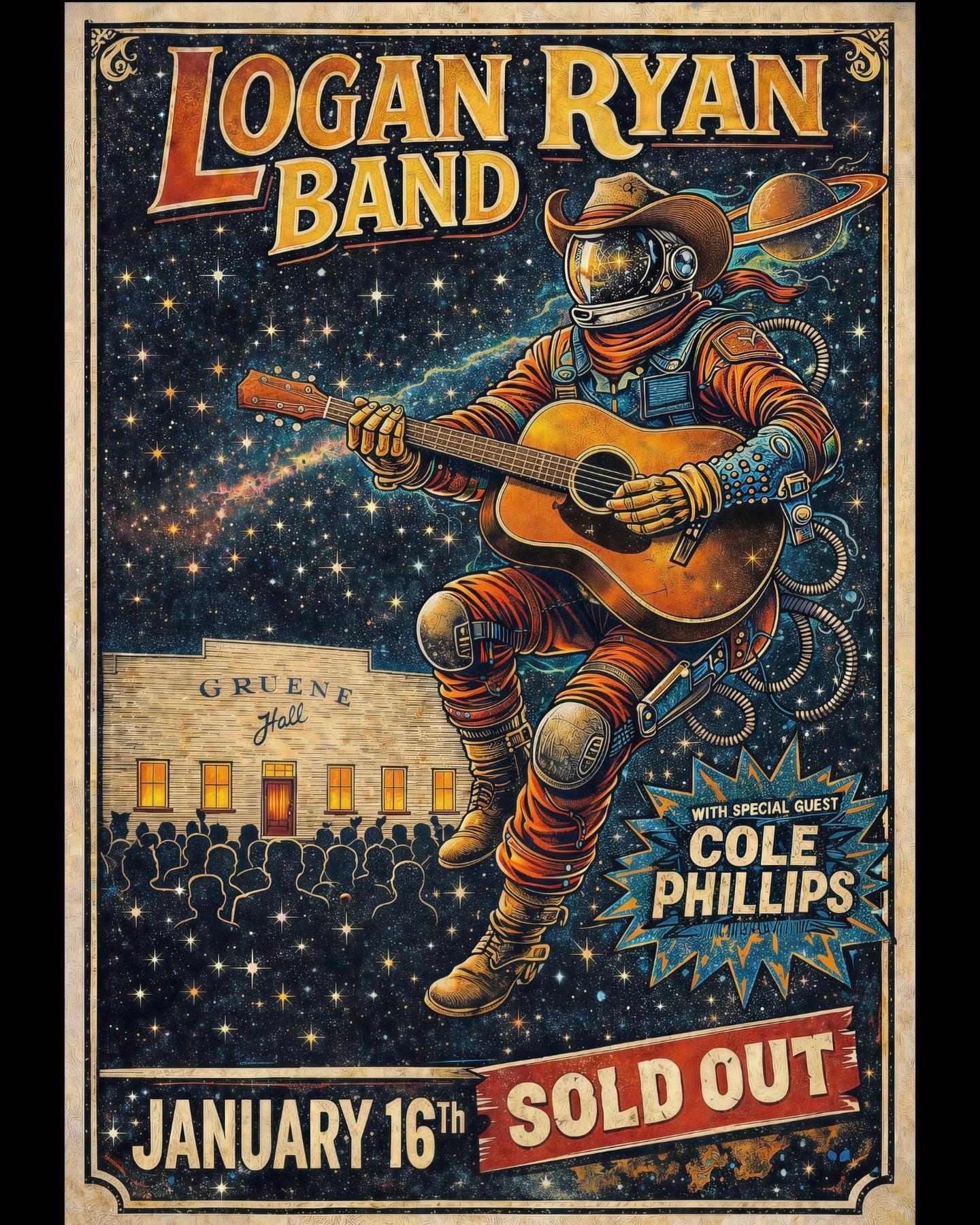 NEW BRAUNFELS! We are in you tonight with @loganryanband for a sold out show @gruenehall !
See you beautiful people there!