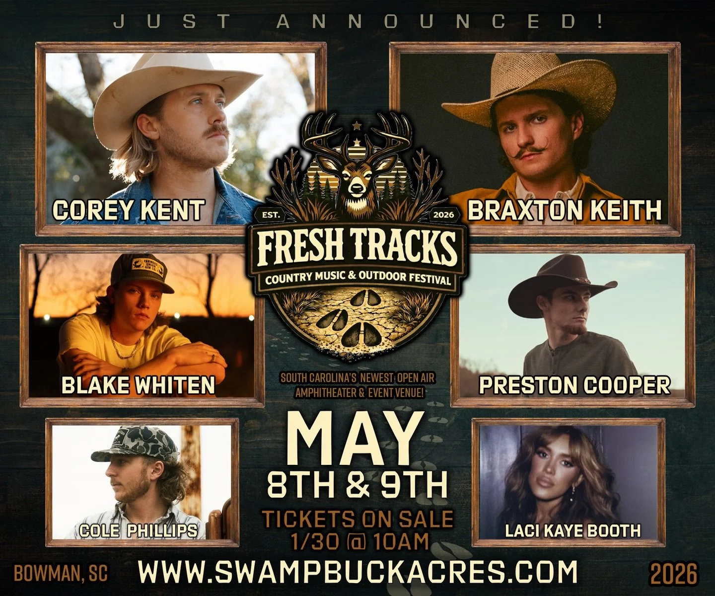 Absolutely can&rsquo;t wait to come back to South Carolina and hang out with you folks! Tickets on sale tomorrow!!