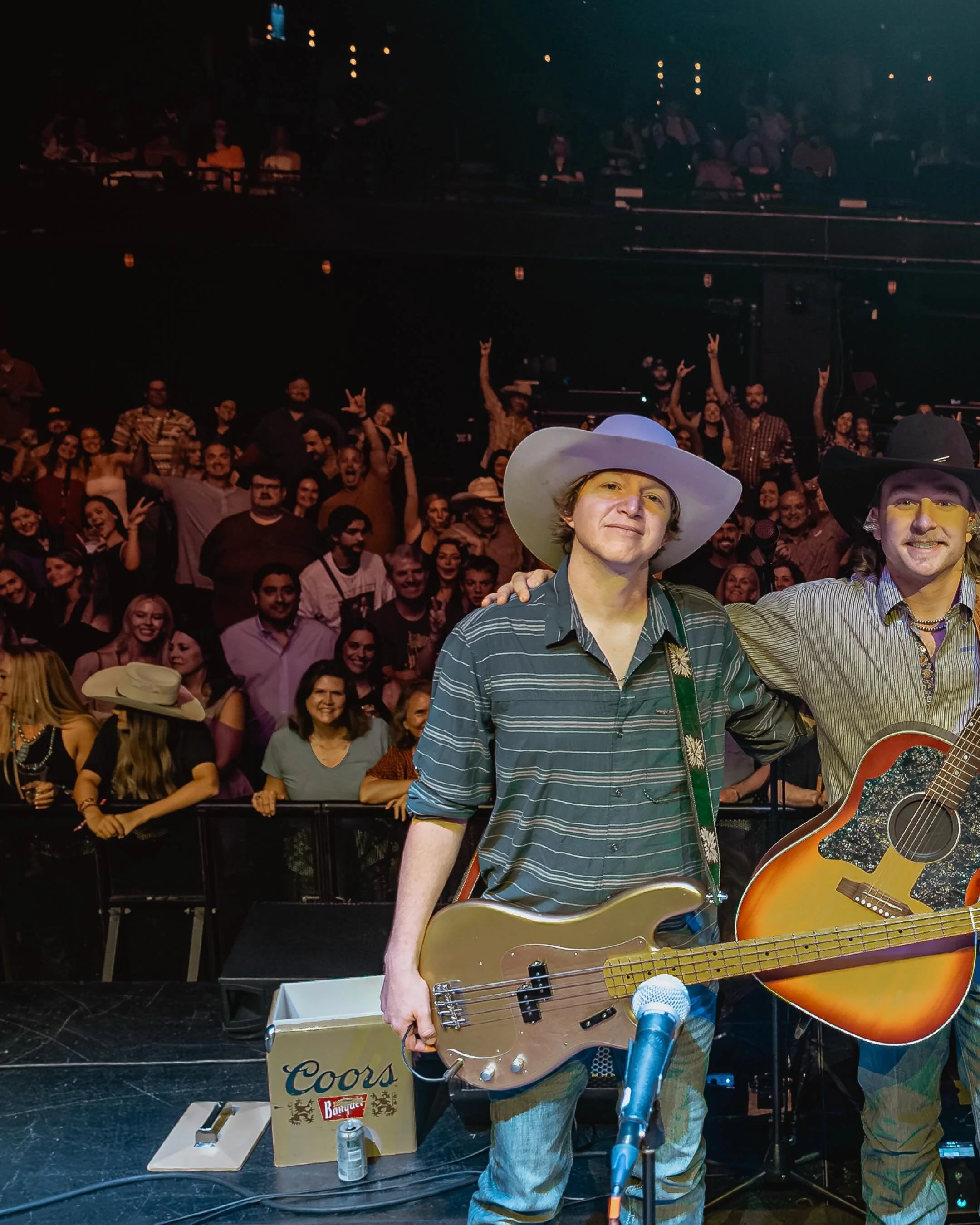 I have the best fans.. I have the best band, the best fianc&eacute;, and I just had one of the best weekends of my life. I&rsquo;ll remember it forever. Thank you Texas.

🧢: @oghatco 
🥾: @fenogliobootco
📸: @fletchmedia5