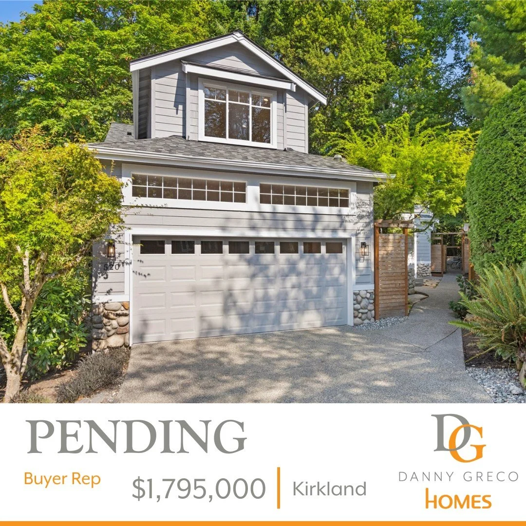 Congrats to my buyers acting quickly to take advantage of this wonderful Kirkland home in an amazing location. I can't wait to hand you the keys on closing day.
⠀⠀
Thinking of selling or buying your next home?⠀⠀⠀
Contact me today to get started!⠀⠀⠀
?