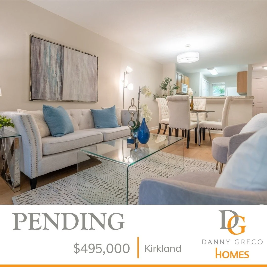 NOW PENDING ⭐ Congrats to my sellers and getting their Kirkland condo sold after having poor experiences with another firm. I appreciate you having to make the tough decision to blow everything up and start over from the scratch, but it resulted in a