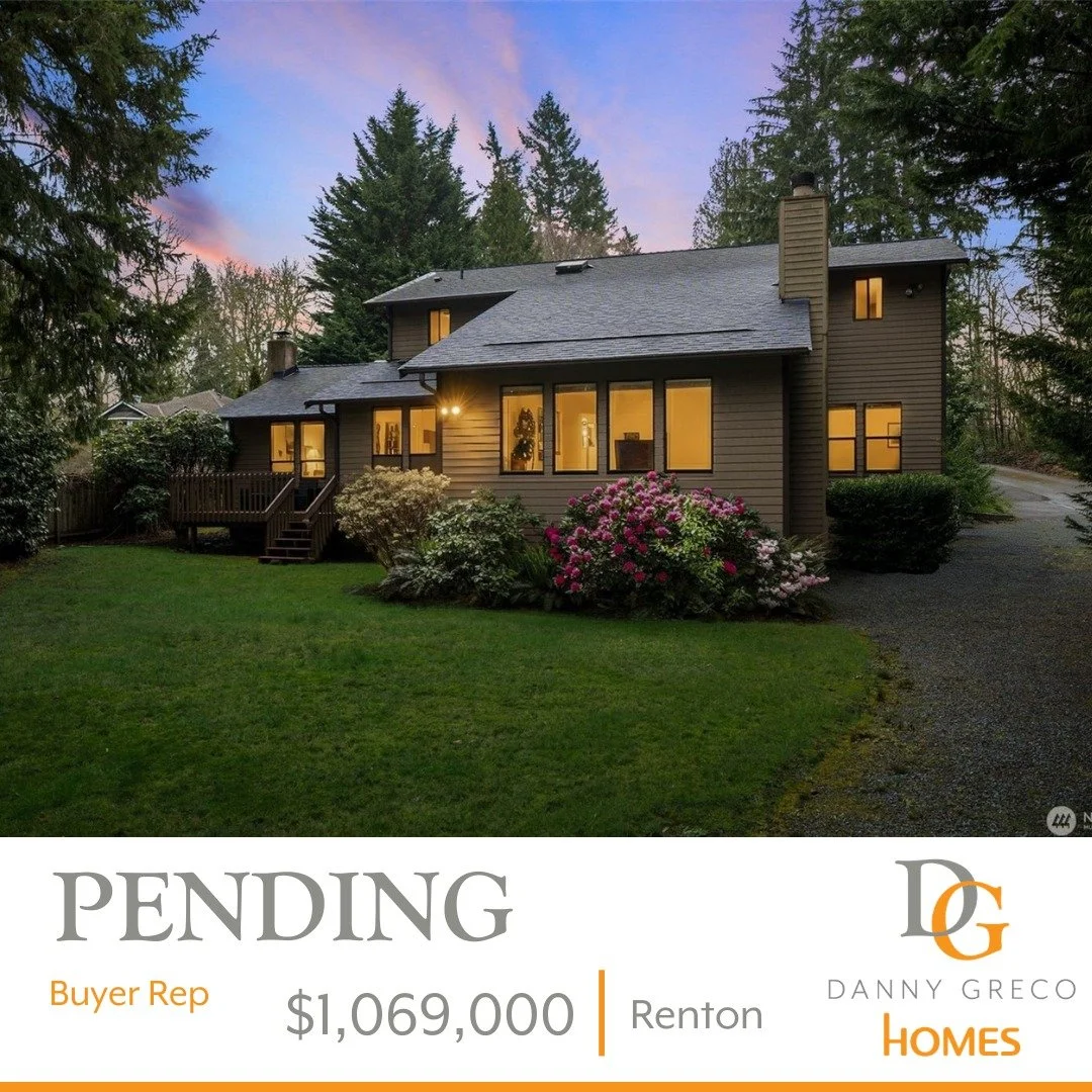 What a steal! Contrasts to my buyers getting a great discount on this recently renovated Lake Desire home in Renton. Kudos to your commitment in staying focused on the bigger picture. I can't wait for closing day!
⠀⠀
Thinking of selling or buying you