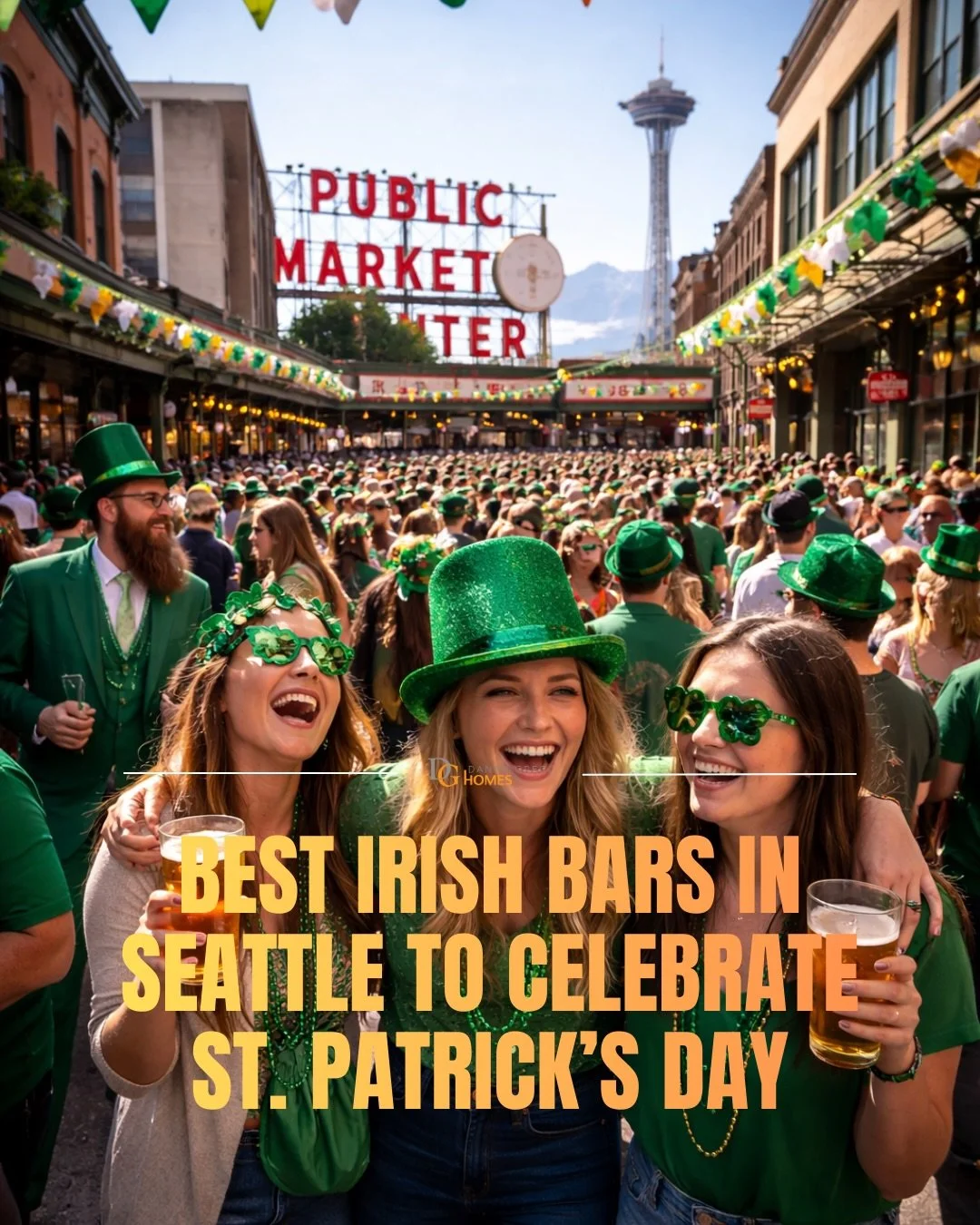 Seattle, where are you hanging for St Pattys?!? Try these places. #seattle #stpatricksday☘️ #irishpub