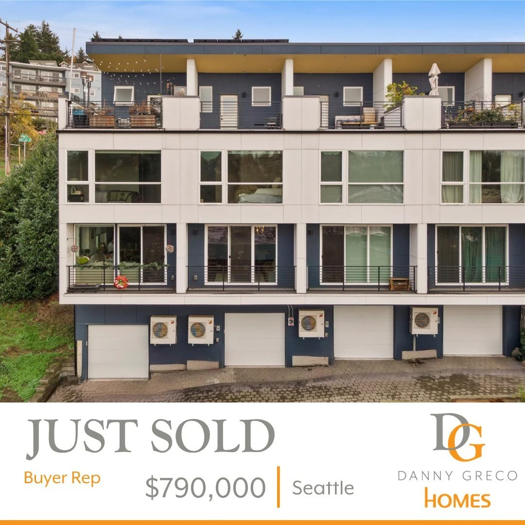 Congrats to my buyers getting an amazing deal on this Queen Anne townhome. Most people move from the city to the burbs, but you're doing the opposite and will now have better access to all in-city living can offer. Congrats on not letting previous un