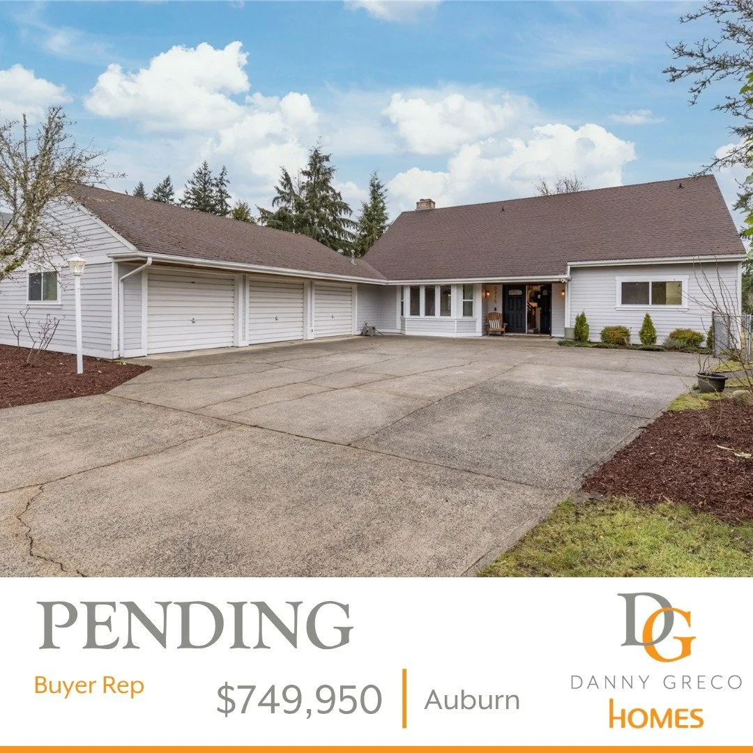 Congrats to my client, a first time home buyer, getting their very first offer accepted on this massive Auburn home with a massive price discount to boot! I'm looking forward to handing you the keys on closing day!
⠀⠀⠀
Thinking of selling or buying y