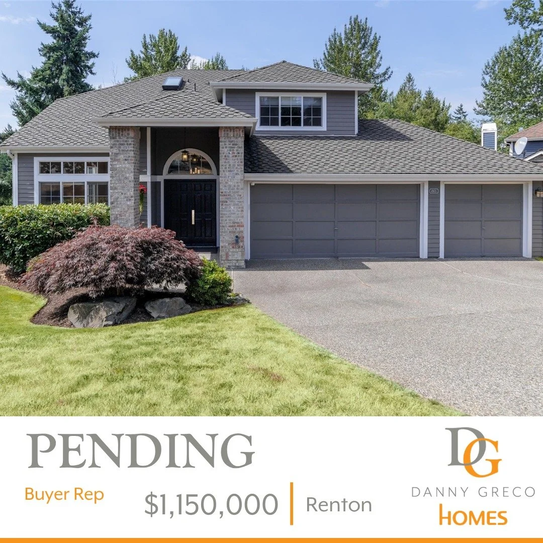 Congrats to my first time home buyers jumping on a great opportunity to snag this beautiful Renton without hesitation. I admire your commitment to keep up with the competitive spring housing market and can't wait to hand you your keys on closing day!