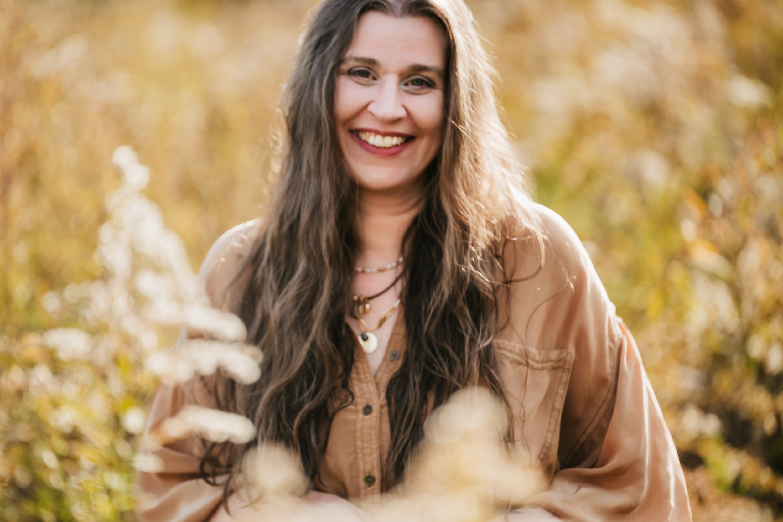 Branding with Soul: A Golden October Session for Bethany Ward at Everett Covered Bridge