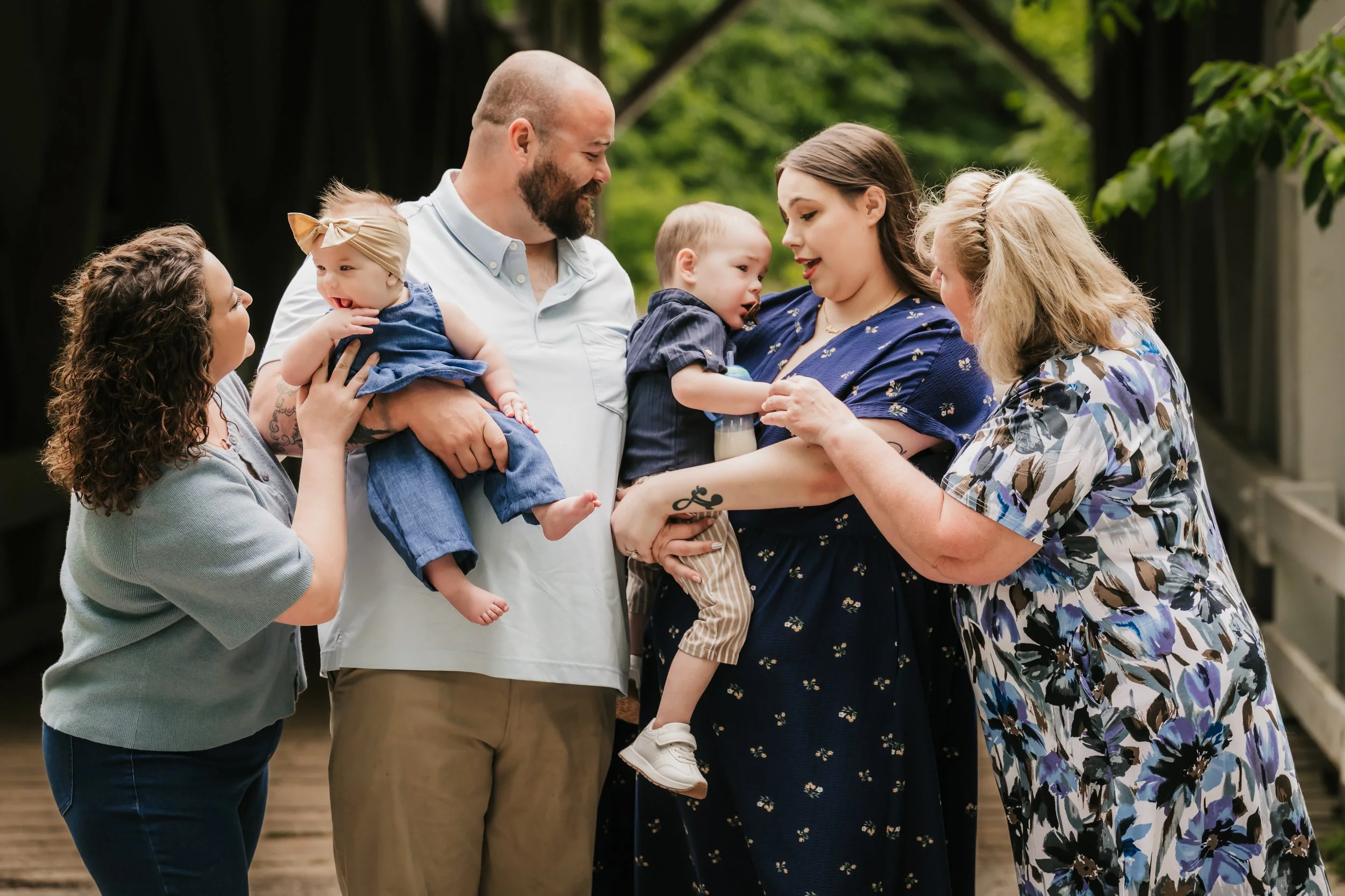 The Flasco Family at Everett Bridge