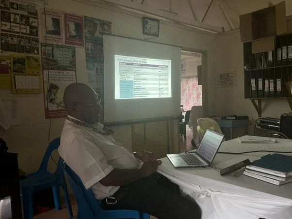  PeerLINC training materials were used during Dr. Sodeng’s echo sessions to ensure alignment with current guidance on shorter, all-oral DR-TB treatment regimens. 