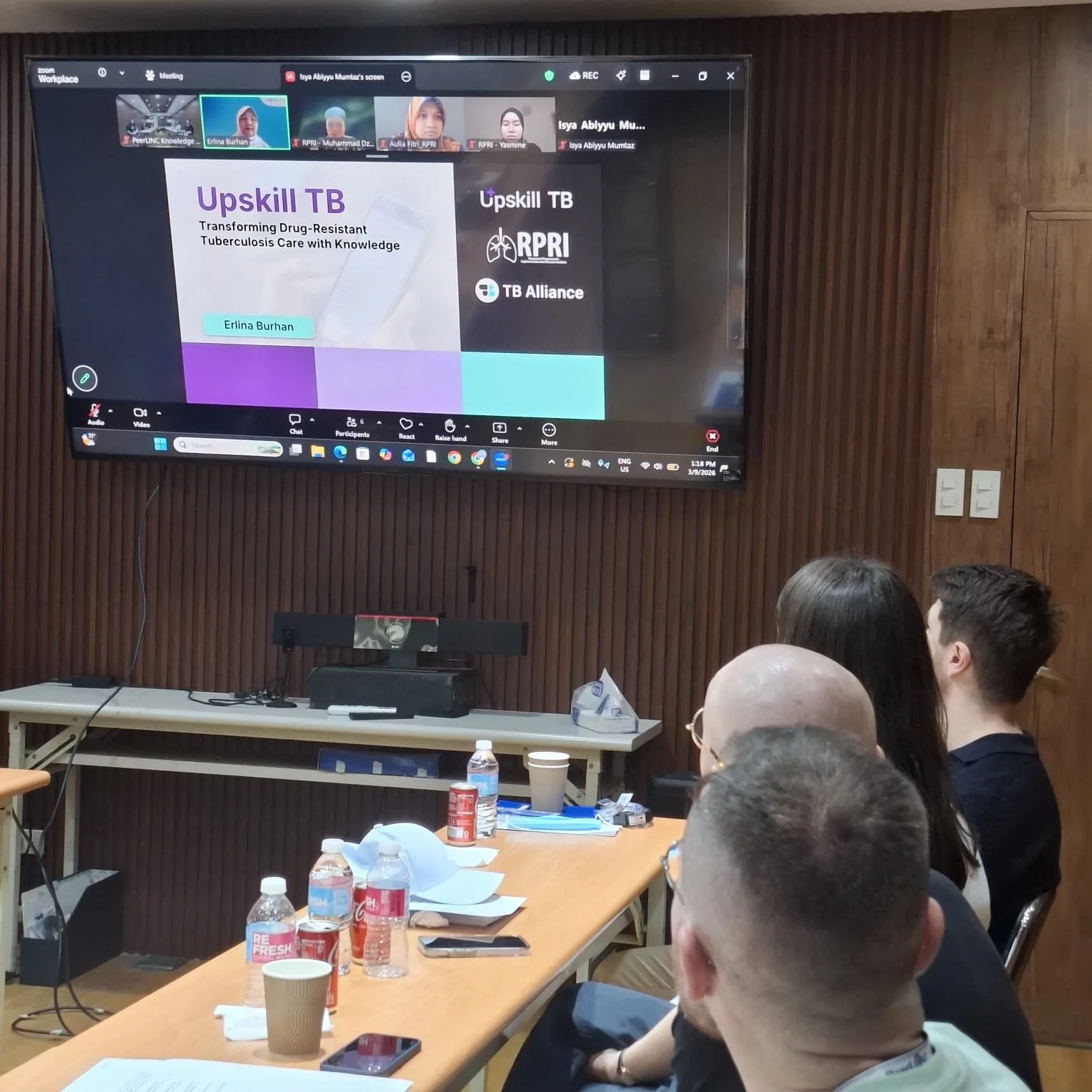   Virtual UpskillTB session   