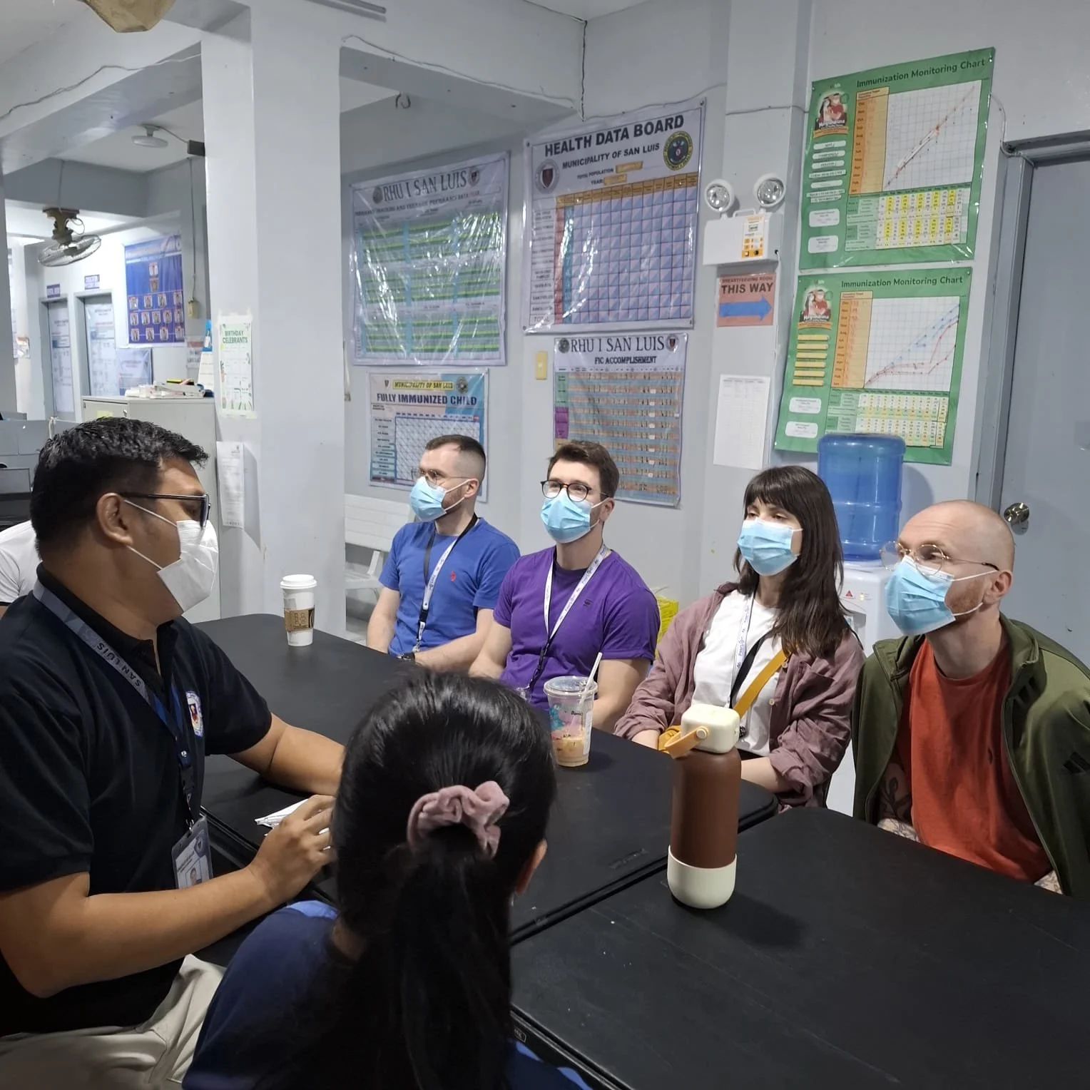   Discussion with the San Luis Rural Health Unit team  