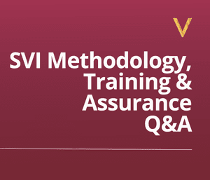 SVI Methodology, Training and Assurance Q&A Session